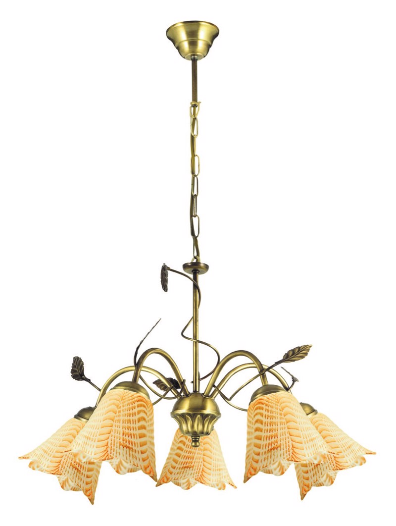 Φωτιστικά agiovlasitishome - ΣΗΜΑΝΤΙΚΟ: Σε περίπτωση διαφοράς τιμής από το κατάστημα ισχύει παντα και μόνο η τιμή του καταστήματος ARlight 5Φωτο Φωτιστικό Οροφής Μέταλλο/Γυαλί Pdt 2042/5