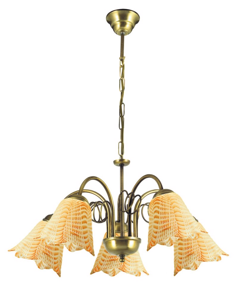 Φωτιστικά agiovlasitishome - ΣΗΜΑΝΤΙΚΟ: Σε περίπτωση διαφοράς τιμής από το κατάστημα ισχύει παντα και μόνο η τιμή του καταστήματος ARlight 5Φωτο Φωτιστικό Οροφής Μέταλλο/Γυαλί Pdt 2041/5