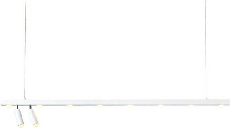 ACA Lighting - ΣΗΜΑΝΤΙΚΟ: Σε περίπτωση διαφοράς τιμής από το κατάστημα ισχύει παντα και μόνο η τιμή του καταστήματος ACA Φωτιστικό Οροφής Αλουμίνιο 'MAGNETO' Λευκό LED 120Χ