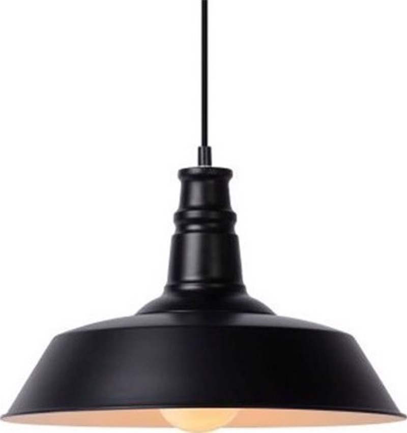 ACA Φωτιστικό Οροφής Μεταλλικό 'Minore' Μαύρο Ε27 36Χ124,5cm KS1290P36T1BK