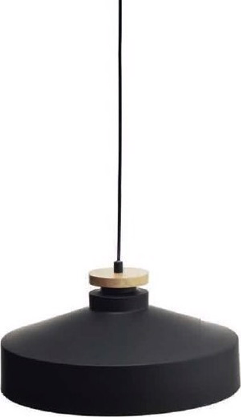 ACA Φωτιστικό Οροφής Μεταλλικό 'Aeneas' Μαύρο Ε27 41Χ12