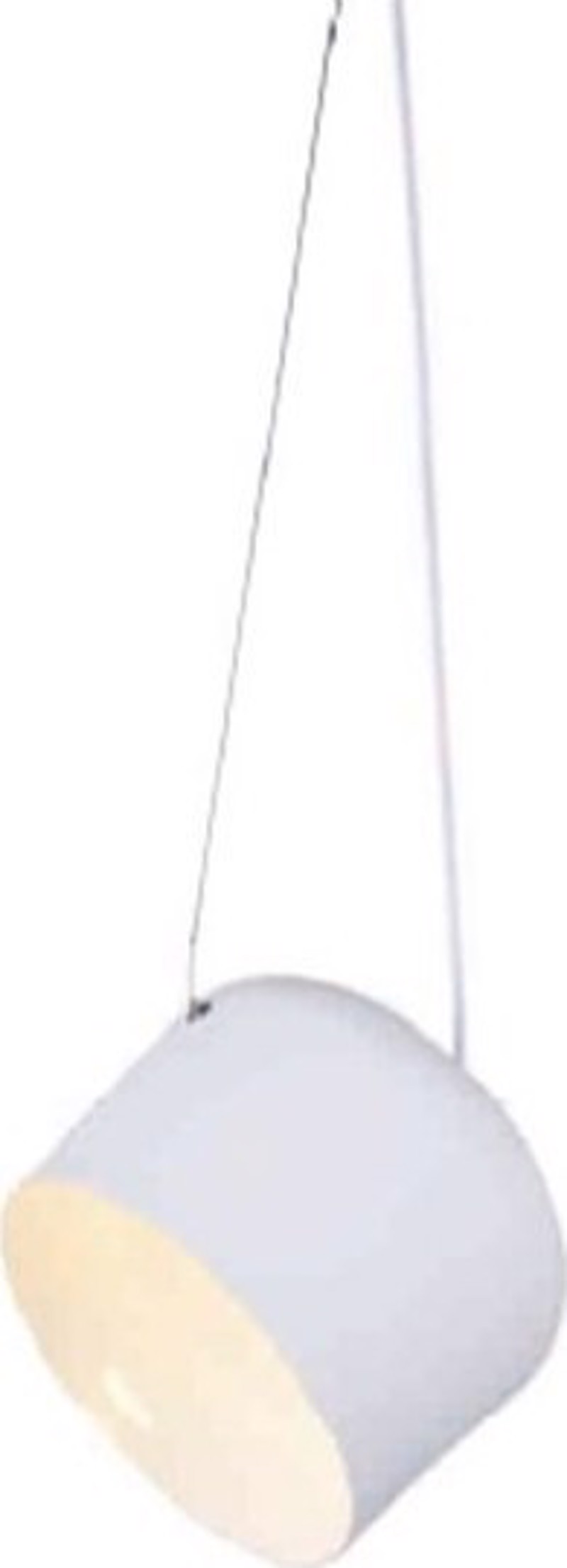 ACA Φωτιστικό Οροφής Μεταλλικό 'Nova' Λευκό Ε27 27Χ120c