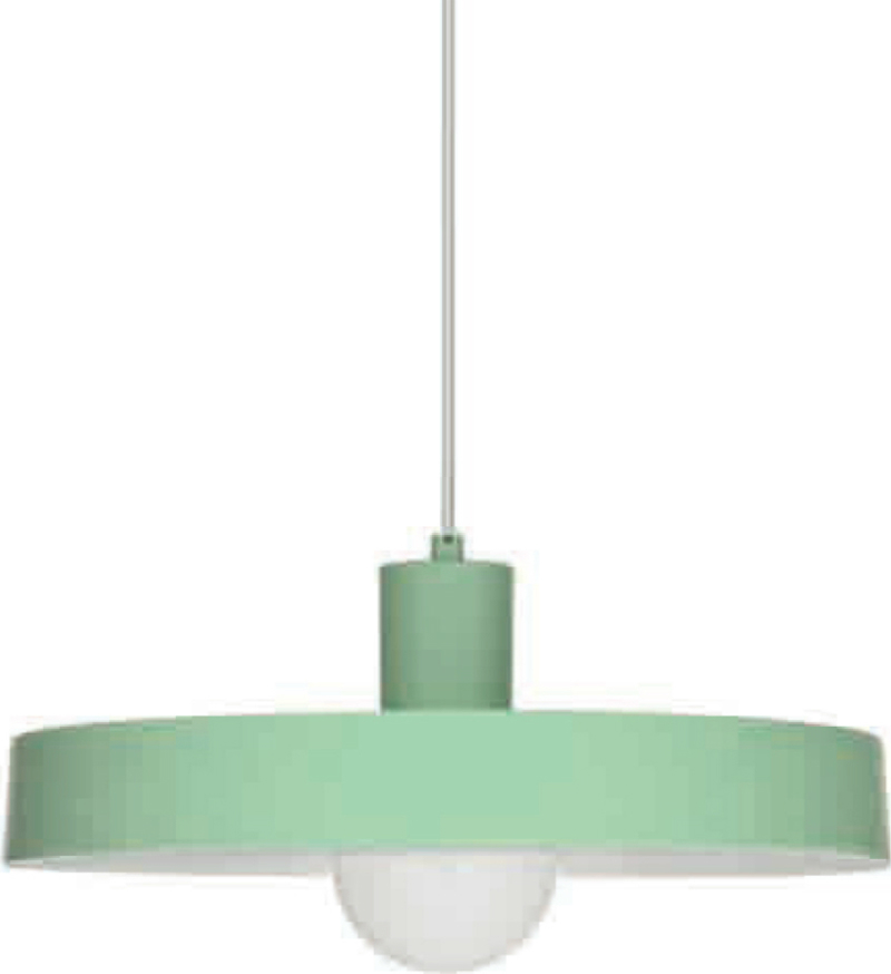 ACA Lighting - ΣΗΜΑΝΤΙΚΟ: Σε περίπτωση διαφοράς τιμής από το κατάστημα ισχύει παντα και μόνο η τιμή του καταστήματος ACA Φωτιστικό Οροφής Μεταλλικό 'Domenica' Μέντα Ε27 36Χ