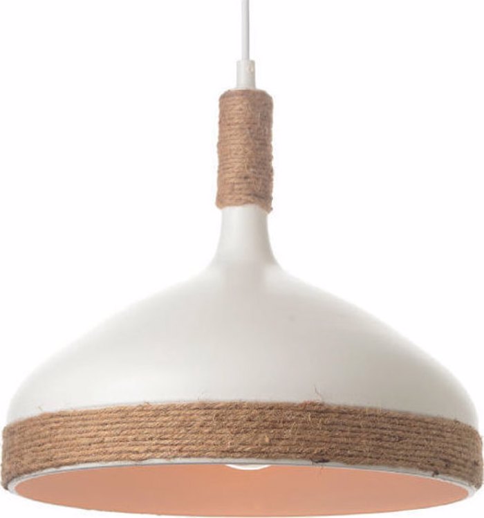 ACA Fotistiko Orofis Metalliko 'Cottage' Lefko E27 30X129cm KS182630RW