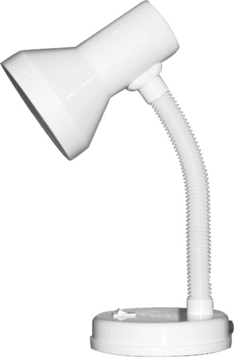 ACA Επιτραπέζιο Φωτιστικό Μεταλλικό 'Pavlova' Λευκό Ε27 13Χ32,5cm SF0371W