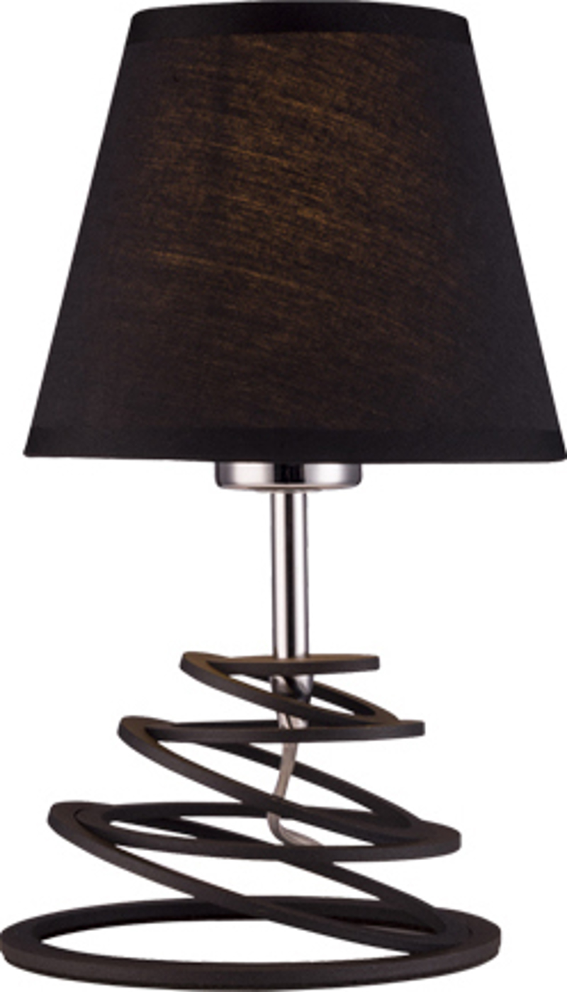 ACA Επιτραπέζιο Φωτιστικό Μεταλλικό/Υφασμάτινο 'Lagos' 