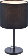 ACA Epitrapezio Fotistiko Metalliko/ufasmatino 'Arioso' Mavro E14 14X26cm MT3000B