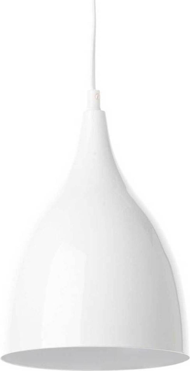 ACA Φωτιστικό Οροφής Μεταλλικό 'Roxanne' Λευκό Ε27 17Χ2