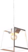 ACA Fotistiko Orofis Metalliko 'Chess' Lefko E27 24,5X127cm KS1444P1SWH