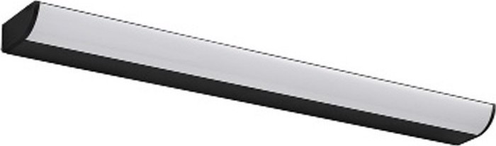 ACA Fotistiko Orofis Alouminio 'Klara' Mavro LED 780Lm/3000K 57X7X4cm PN29LEDW57BK