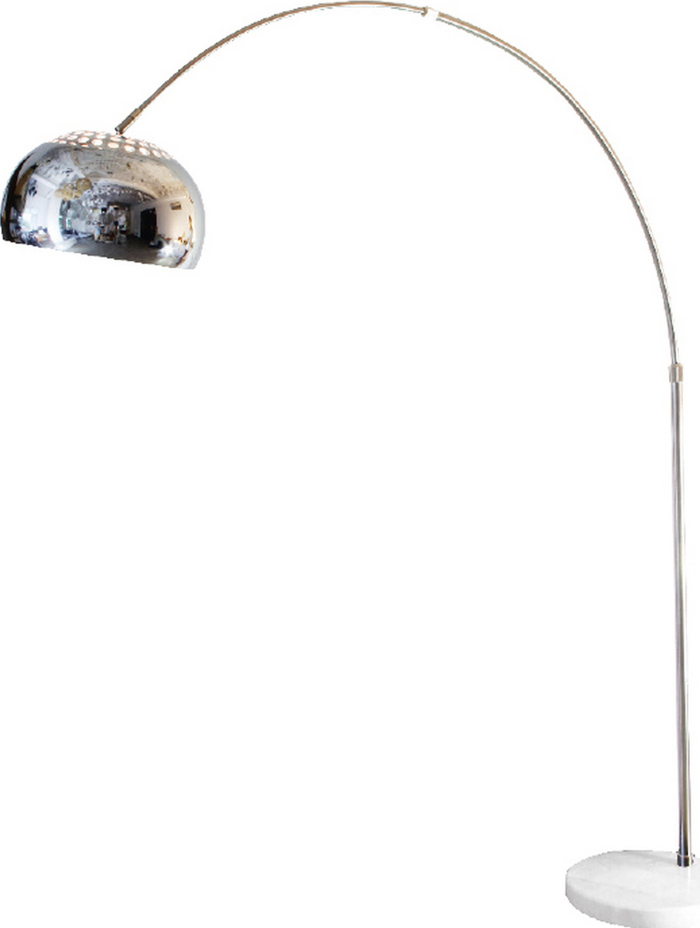 ACA Epidapedio Fotistiko Metalliko 'Matilda' Xromio/Lefko E27 33X240cm MF7026R1W