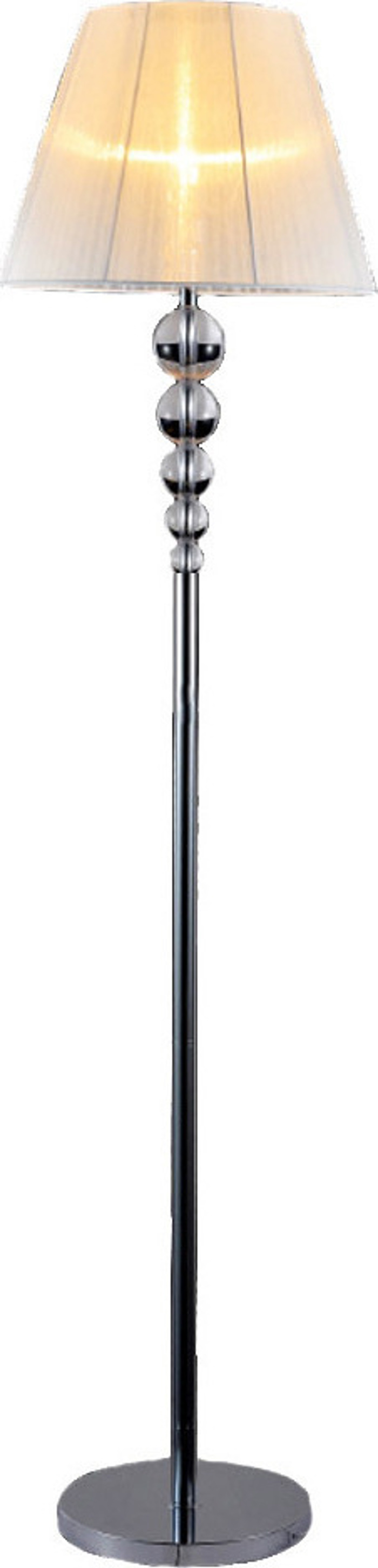 ACA Epidapedio Fotistiko Metalliko/ufasmatino 'Olivia' Lefko/Xromio E27 40X190cm AD477216