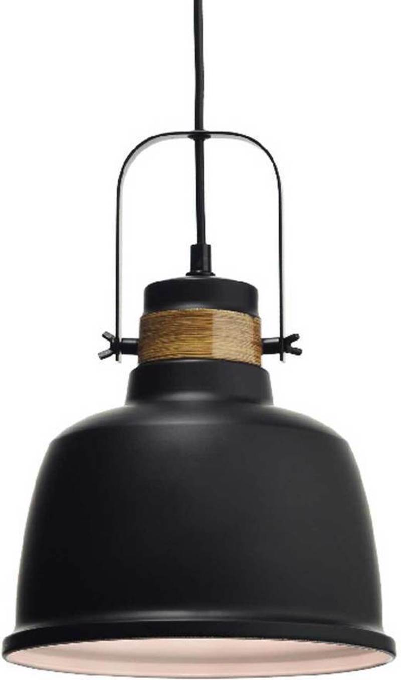 ACA Φωτιστικό Οροφής Μεταλλικό 'Ernest' Μαύρο Ε27 22Χ135cm KS212622P