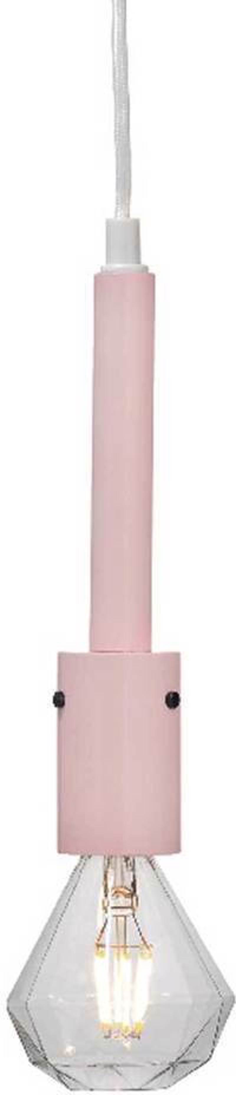 ACA Lighting - ΣΗΜΑΝΤΙΚΟ: Σε περίπτωση διαφοράς τιμής από το κατάστημα ισχύει παντα και μόνο η τιμή του καταστήματος ACA Φωτιστικό Οροφής Μεταλλικό 'Primo' Ρόζ Ε27 5Χ120cm