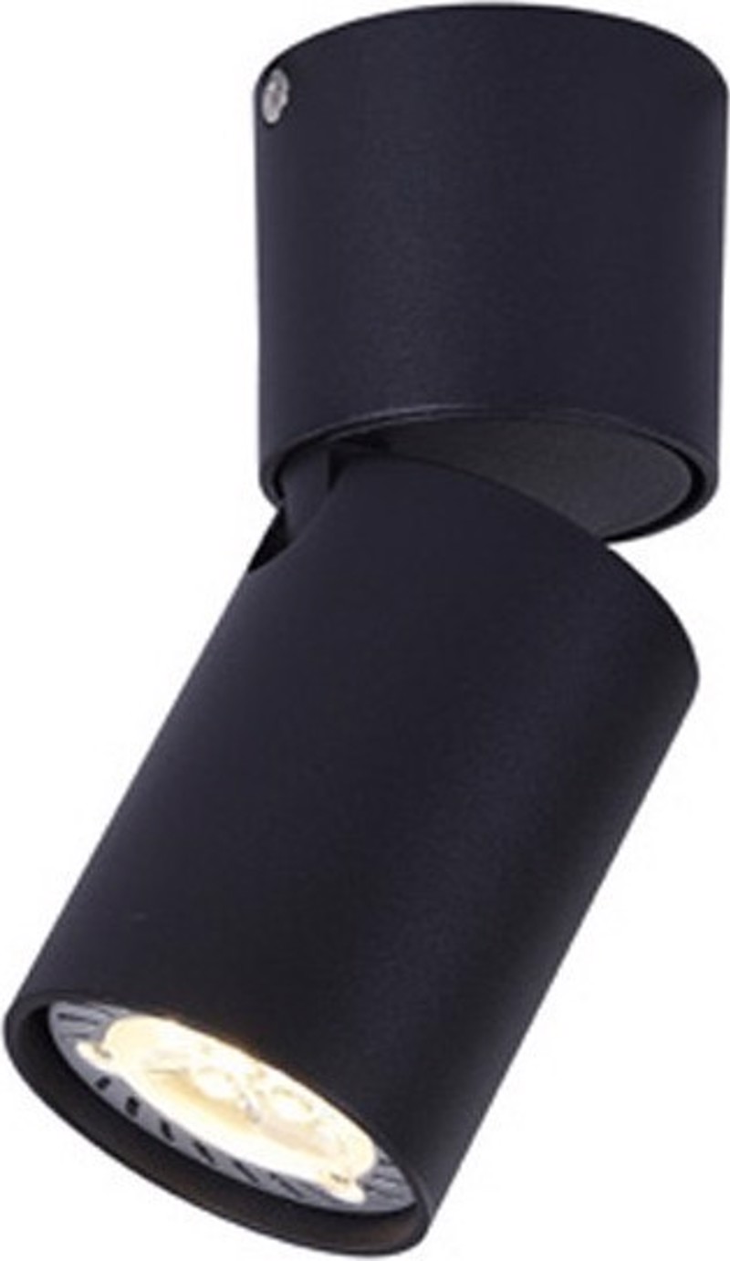 ACA Σποτ Αλουμίνιο 'Elitis' Μαύρο GU10 5,5Χ11cm RA301S6