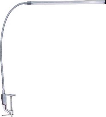 ACA Επιτραπέζιο Φωτιστικό Μεταλλικό 'Delgado' Ασημί LED 4000Κ 35,5Χ85cm 16055LEDNSC