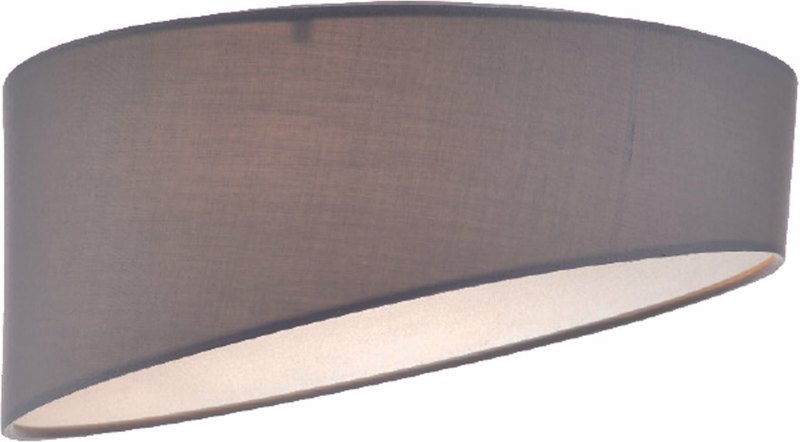 ACA Lighting - ΣΗΜΑΝΤΙΚΟ: Σε περίπτωση διαφοράς τιμής από το κατάστημα ισχύει παντα και μόνο η τιμή του καταστήματος ACA 3Φωτη Πλαφονιέρια Οροφής Μεταλλική/Υφασμάτινή/Ακρυλ