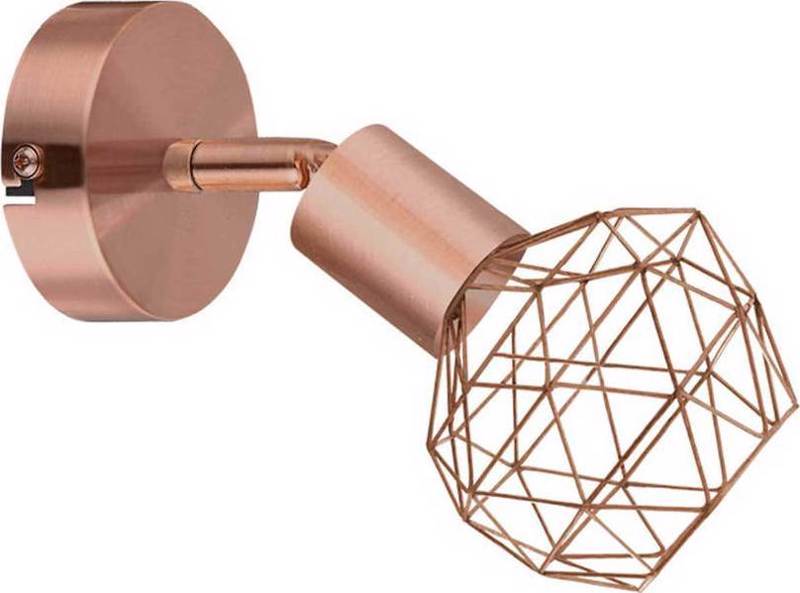 ACA Lighting - ΣΗΜΑΝΤΙΚΟ: Σε περίπτωση διαφοράς τιμής από το κατάστημα ισχύει παντα και μόνο η τιμή του καταστήματος ACA Σποτ Οροφής Μεταλλικό 'Aladdin' Χαλκός Ε14 12,5Χ12,