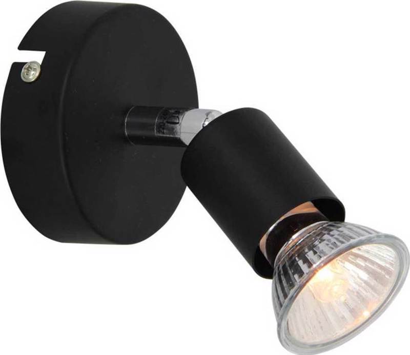 ACA Lighting - ΣΗΜΑΝΤΙΚΟ: Σε περίπτωση διαφοράς τιμής από το κατάστημα ισχύει παντα και μόνο η τιμή του καταστήματος ACA Σποτ Μεταλλικό 'Trinity' Μαύρο GU10 8Χ8cm MC634BK1