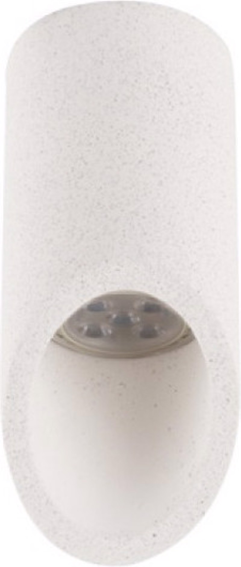 ACA Σποτ Οροφής Τσιμέντο 'Faltso' Λευκό GU10 7Χ16cm MK1