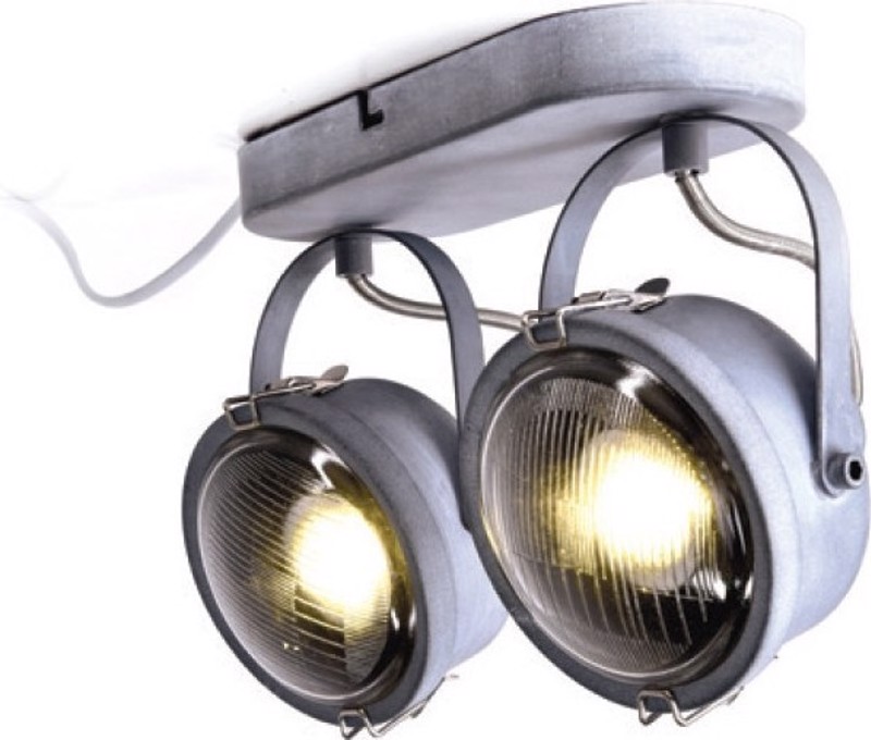 ACA Lighting - ΣΗΜΑΝΤΙΚΟ: Σε περίπτωση διαφοράς τιμής από το κατάστημα ισχύει παντα και μόνο η τιμή του καταστήματος ACA 2Φωτο Σποτ Οροφής Μεταλλικό 'Morfeas' Γκρί GU10 26Χ