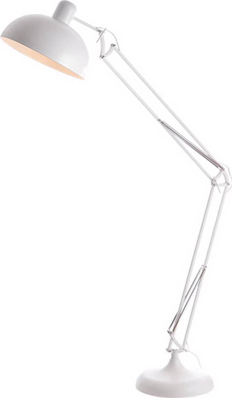 ACA Επιδαπέδιο Φωτιστικό Μεταλλικό 'Freddie' Λευκό E27 