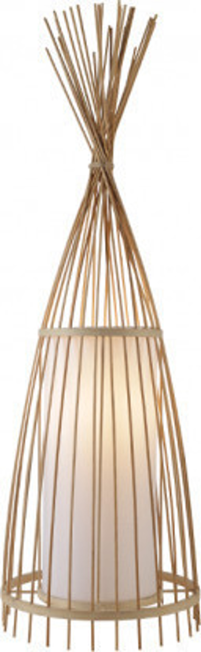 ACA Επιδαπέδιο Φωτιστικό Bamboo ‘Serifos’ Ε27 30Χ100cm TF661F100BO