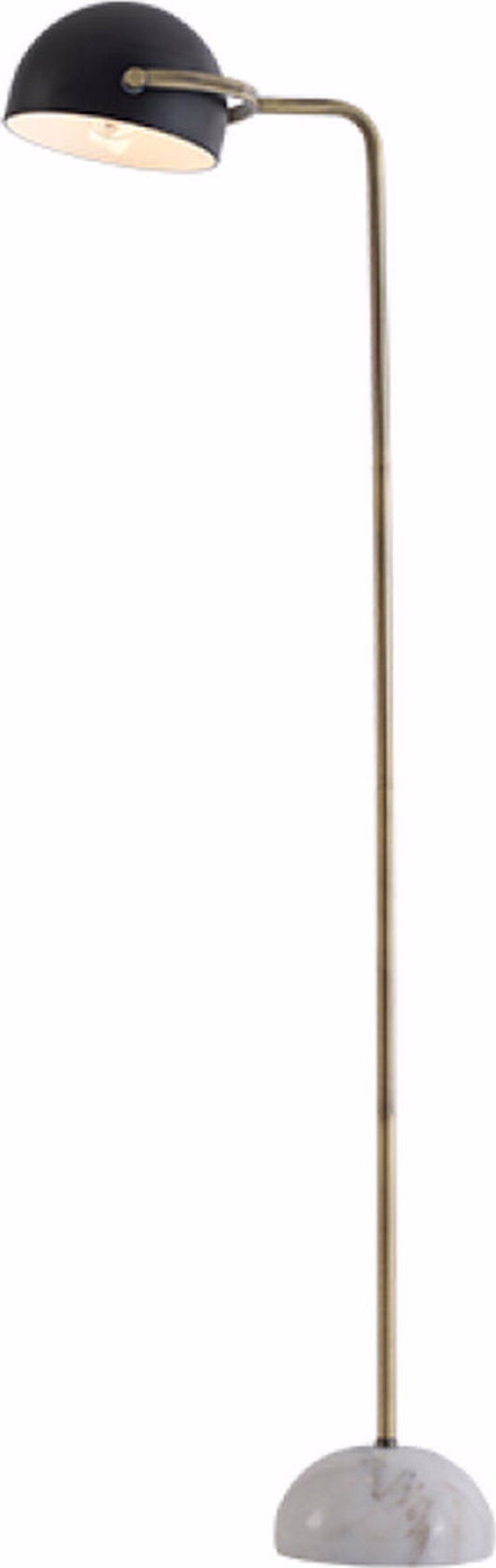 ACA Επιδαπέδιο Φωτιστικό Μεταλλική 'Oceanus' Μαύρο Ε27 