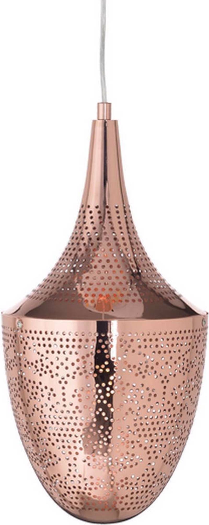 ACA Φωτιστικό Οροφής Μεταλλικό 'Pleiades' Χαλκός E27 23