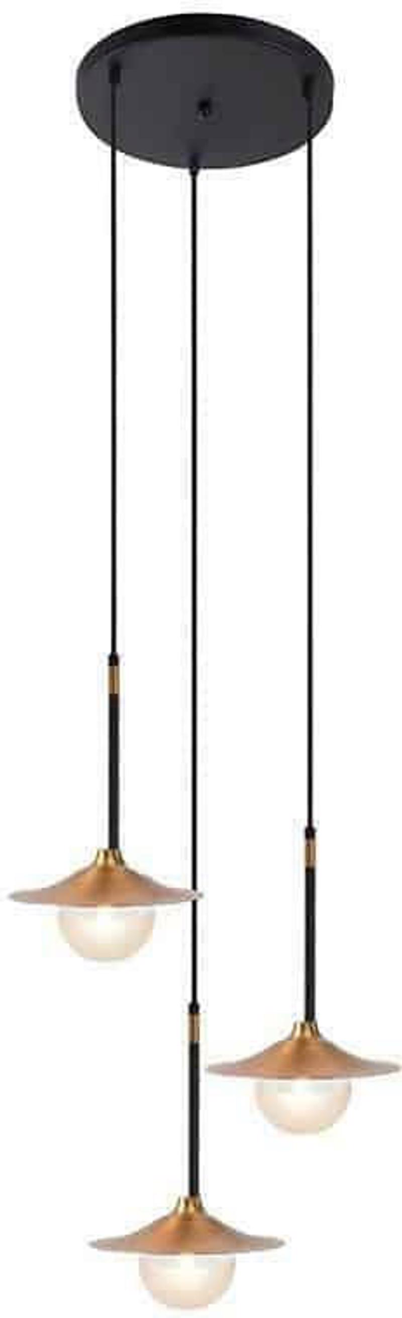 Φωτιστικά agiovlasitishome - ΣΗΜΑΝΤΙΚΟ: Σε περίπτωση διαφοράς τιμής από το κατάστημα ισχύει παντα και μόνο η τιμή του καταστήματος ACA 3Φωτο Φωτιστικό Οροφής Μεταλλικό 'Layla' Μαύρο/Ορεί