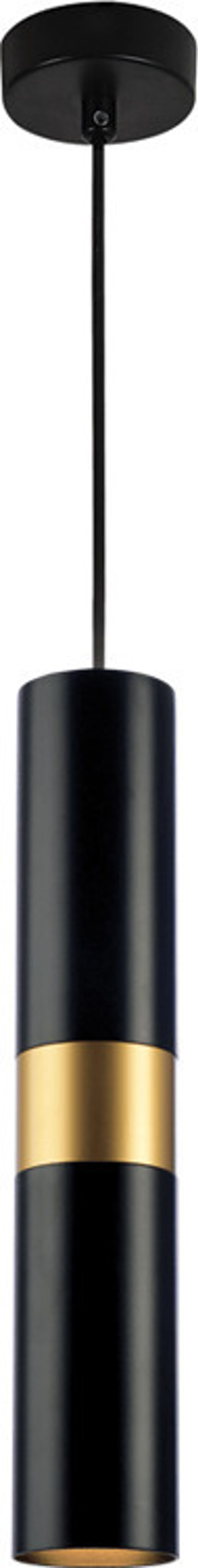 ACA Fotistiko Orofis Metalliko 'Da Vinci' Xruso/Mavro GU10 8X120cm HM851P6BK