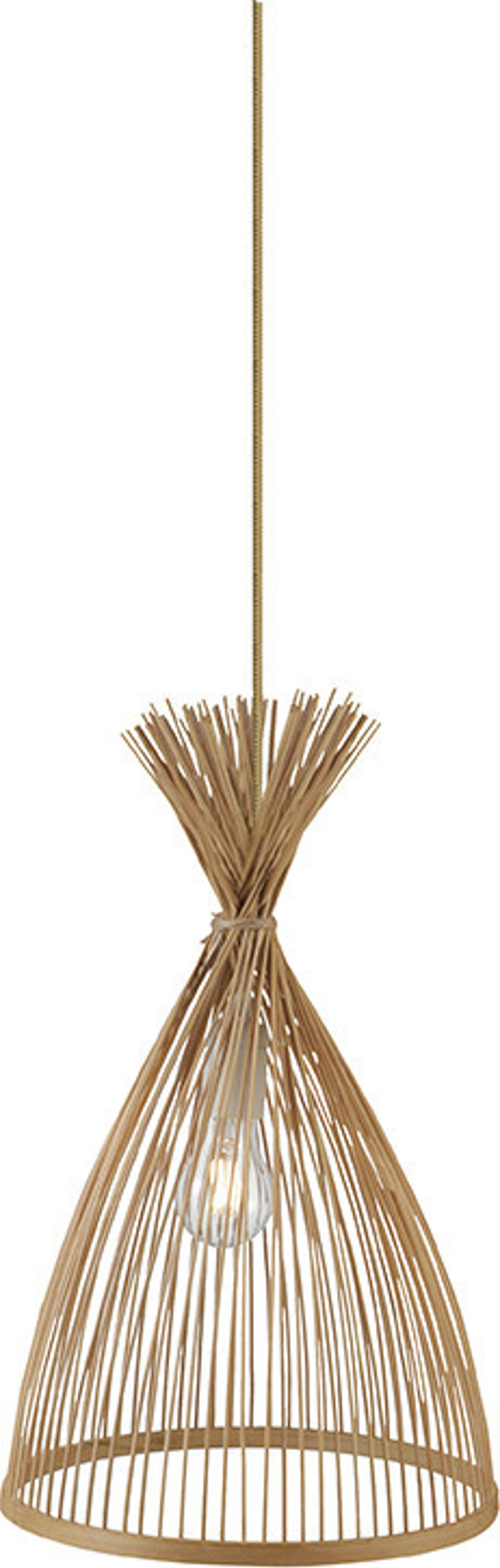 ACA Lighting - ΣΗΜΑΝΤΙΚΟ: Σε περίπτωση διαφοράς τιμής από το κατάστημα ισχύει παντα και μόνο η τιμή του καταστήματος ACA Φωτιστικό Οροφής Bamboo 'Serifos' Ε27 30Χ154cm TF66