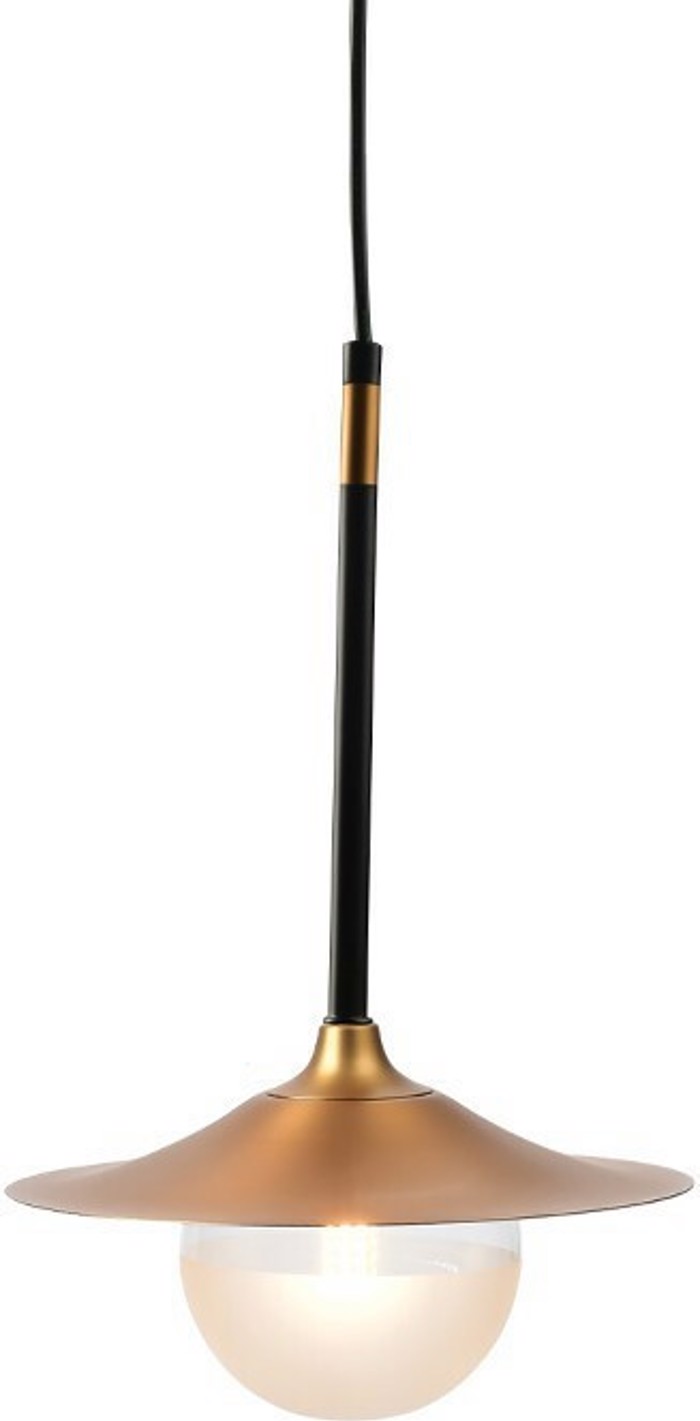 ACA Fotistiko Orofis Metalliko 'Layla' Mavro/Oreixalkos G9 20X116cm HL4311P20BB