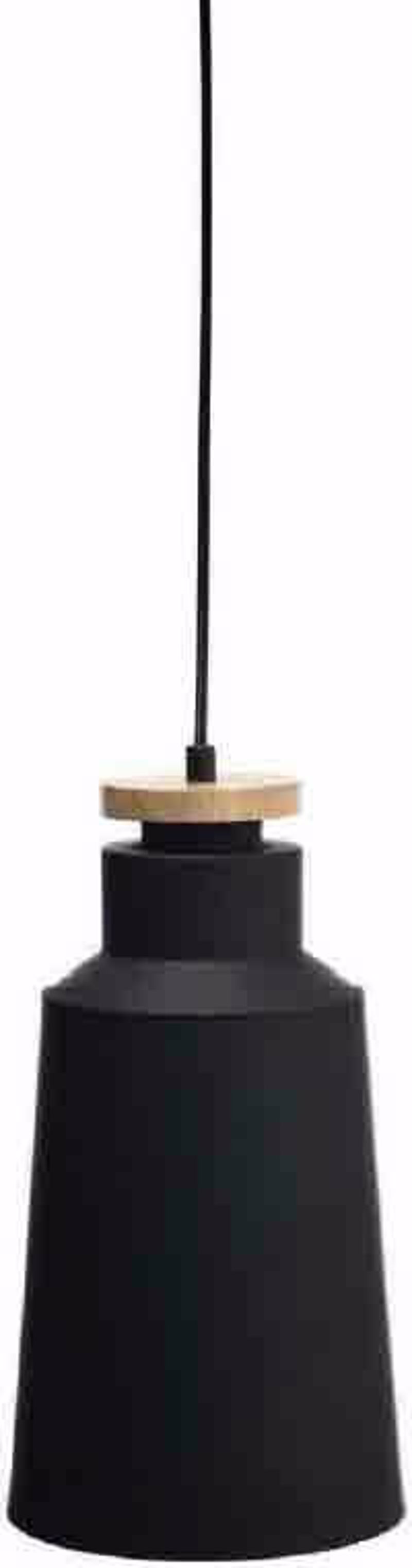 ACA Φωτιστικό Οροφής Μεταλλικό 'Aeneas' Μαύρο Ε27 20Χ140cm KS1987PBW