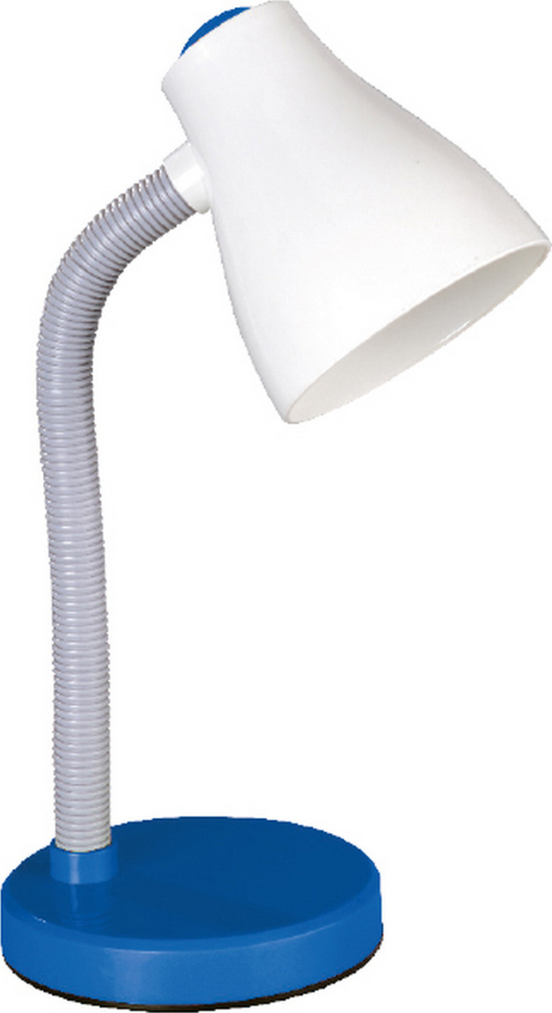 ACA Επιτραπέζιο Φωτιστικό Μεταλλικό/Πλαστικό 'Yuppie' Γκρί/Μπλέ/Λευκό Ε27 14Χ35cm SF1211B