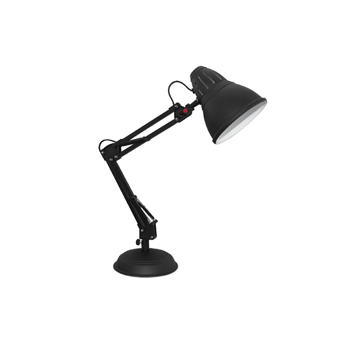 ACA Fotistiko Gafeiou Metalliko Mavro me Ruthmizomeno upsos E27 F16.2xF14.5x51cm 2429MBK