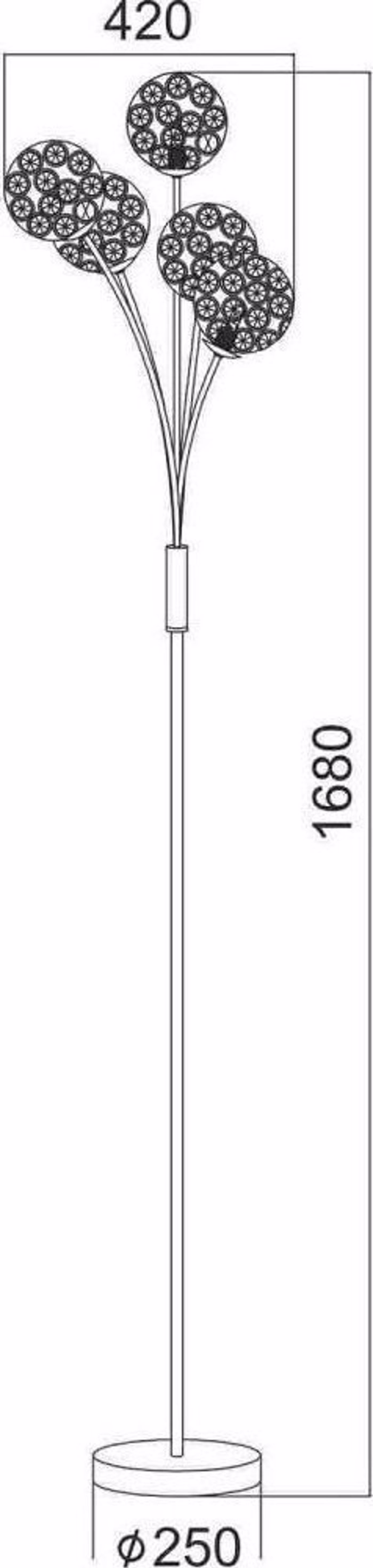 ACA Epidapedio Fotistiko Pentafoto Metalliko/Krustallino 'SKYLAR' Xromio G9 F25X168cm AD0086B5F