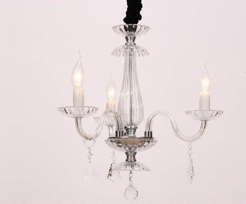 ACA Lighting - ΣΗΜΑΝΤΙΚΟ: Σε περίπτωση διαφοράς τιμής από το κατάστημα ισχύει παντα και μόνο η τιμή του καταστήματος ACA Φωτιστικό Οροφής Τρίφωτο Μεταλλικό/Κρυστάλλινο 'VIO