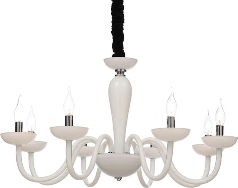 ACA Lighting - ΣΗΜΑΝΤΙΚΟ: Σε περίπτωση διαφοράς τιμής από το κατάστημα ισχύει παντα και μόνο η τιμή του καταστήματος ACA Φωτιστικό Οροφής Οχτάφωτο Μέταλλο/Κρύσταλλο 'LUNARI