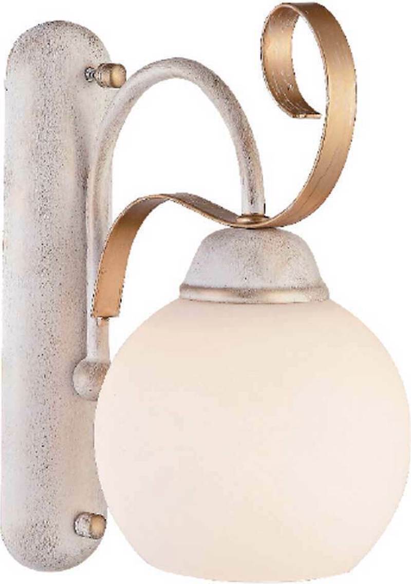 ACA Lighting - ΣΗΜΑΝΤΙΚΟ: Σε περίπτωση διαφοράς τιμής από το κατάστημα ισχύει παντα και μόνο η τιμή του καταστήματος ACA Απλίκα Τοίχου Μεταλλική/Γυάλινη 'FOYER' Λευκό/Χρυσό