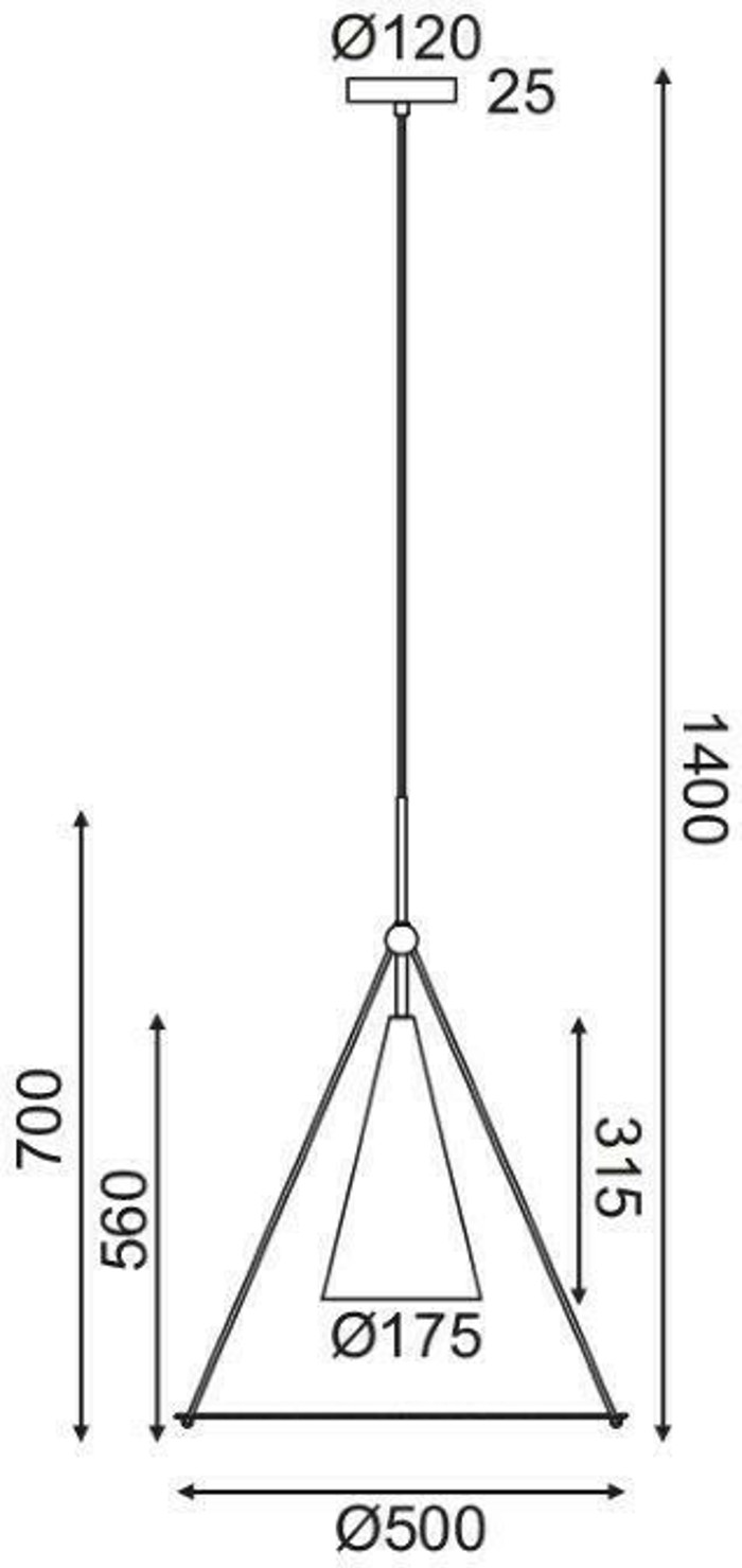 ACA Fotistiko Orofis Metalliko/Gyalino 'TEMPLE' Lefko/Mavro E27 F50X140ek HM281P50WB