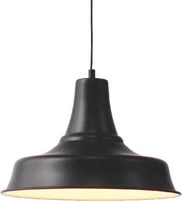 ACA Fotistiko Orofis Metalliko 'Stooges' Mavro E27 34X124,5cm KS1477P1BK