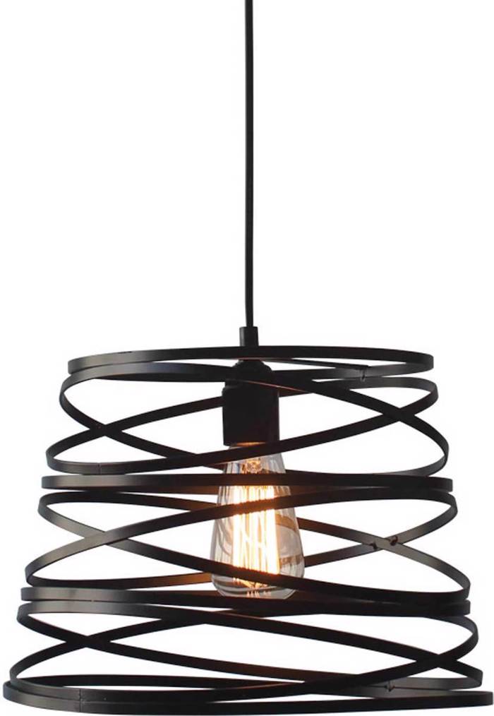 ACA Fotistiko Orofis Metalliko 'Jazz' Mavro E27 F33X135ek KS153825PB