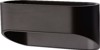 ACA Απλίκα Τοίχου Μεταλλική 'Nephele' Μαύρο LED 16X10Χ7,5cm L35039BK ACA Aplika Toixou Metalliki 'Nephele' Mavro LED 16X10X7,5cm L35039BK
