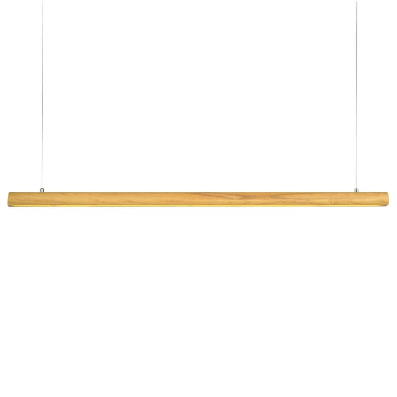 ACA Κρεμαστό Φωτιστικό Οροφής ''WOODY'' Ξύλινο Φυσικό μ