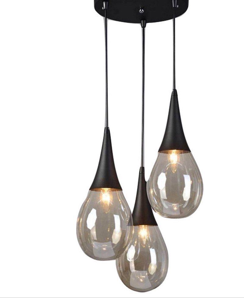 ACA Lighting - ΣΗΜΑΝΤΙΚΟ: Σε περίπτωση διαφοράς τιμής από το κατάστημα ισχύει παντα και μόνο η τιμή του καταστήματος ACA Φωτιστικό Οροφής Τρίφωτο Μεταλλικό/Γυάλινο 'ATENA'