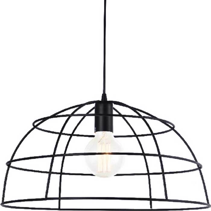 ACA Fotistiko Orofis Metalliko 'Prometheus ' Mavro E27 40X120cm OD543640