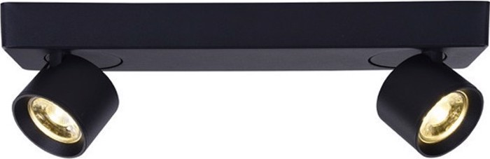 ACA Spot Rag Difoti Alouminio 'PLUTO' Mavro LED 32X7X10cm RA33LEDS32BK