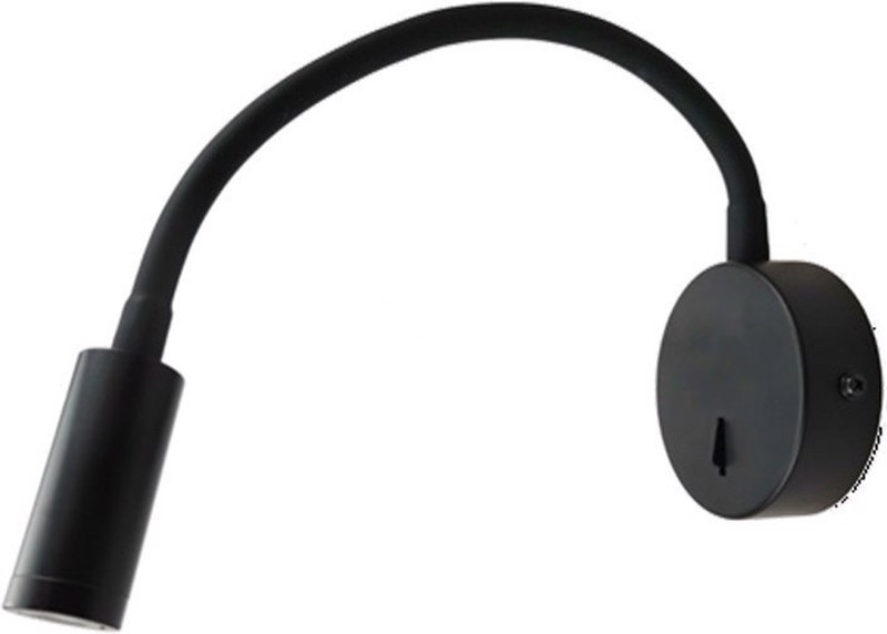 ACA Σποτ Μεταλλικό 'ALIS' Μαύρο LED Φ8X36cm SF1501LEDB