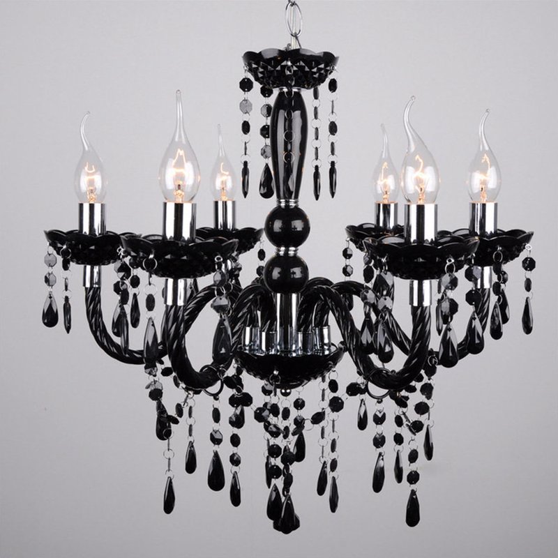 ACA Φωτιστικό Οροφής Εξάφωτο 'PEGASUS' Ακρυλικό/Μέταλλο